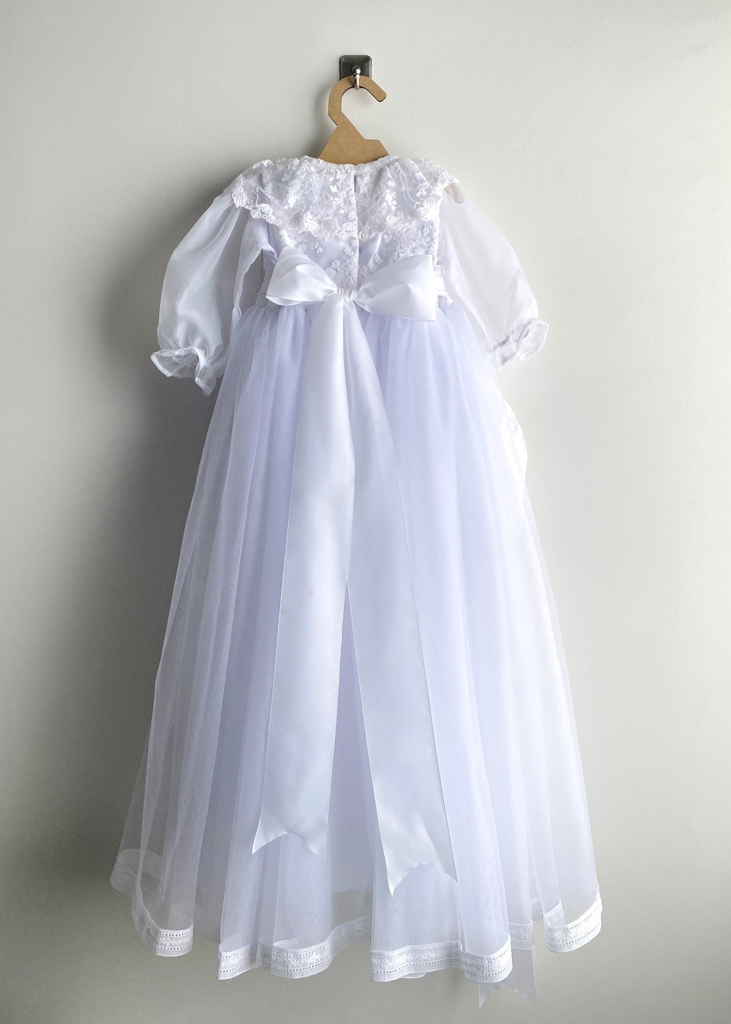 Ropón de bautizo para niña - Modelo Vietri