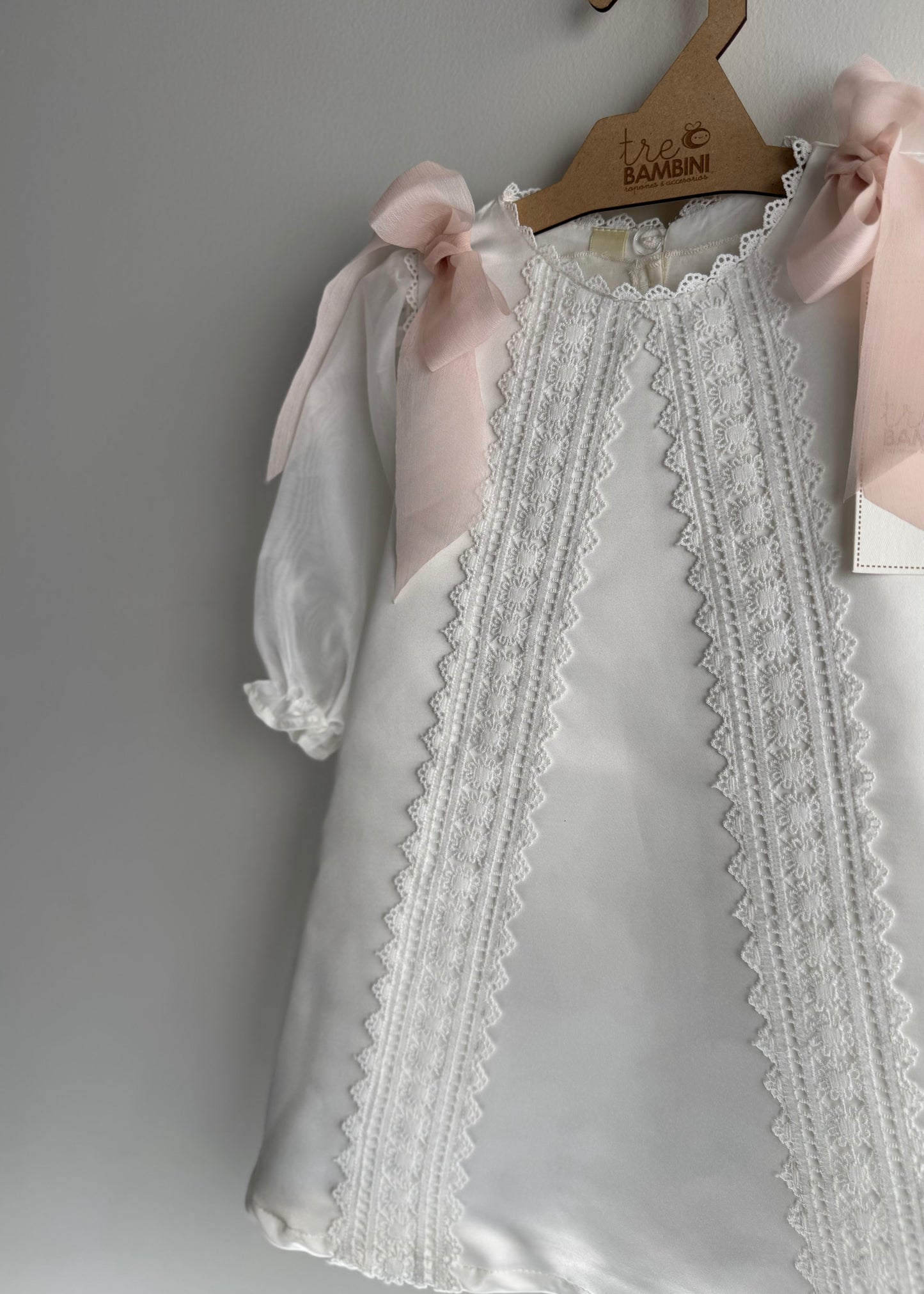 Batita o vestido para niña marca Tre Bambini - Modelo Roma