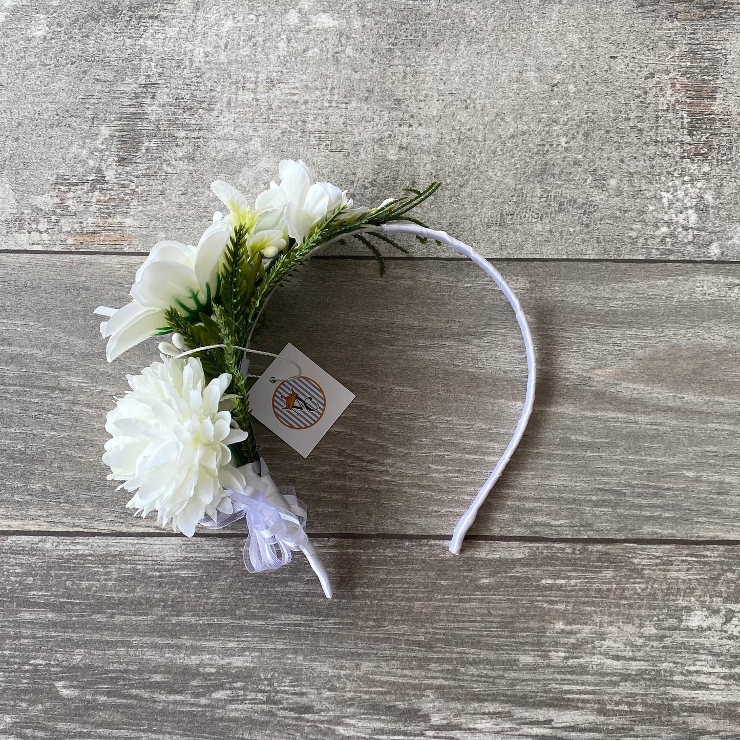 Diadema de flores DFC015