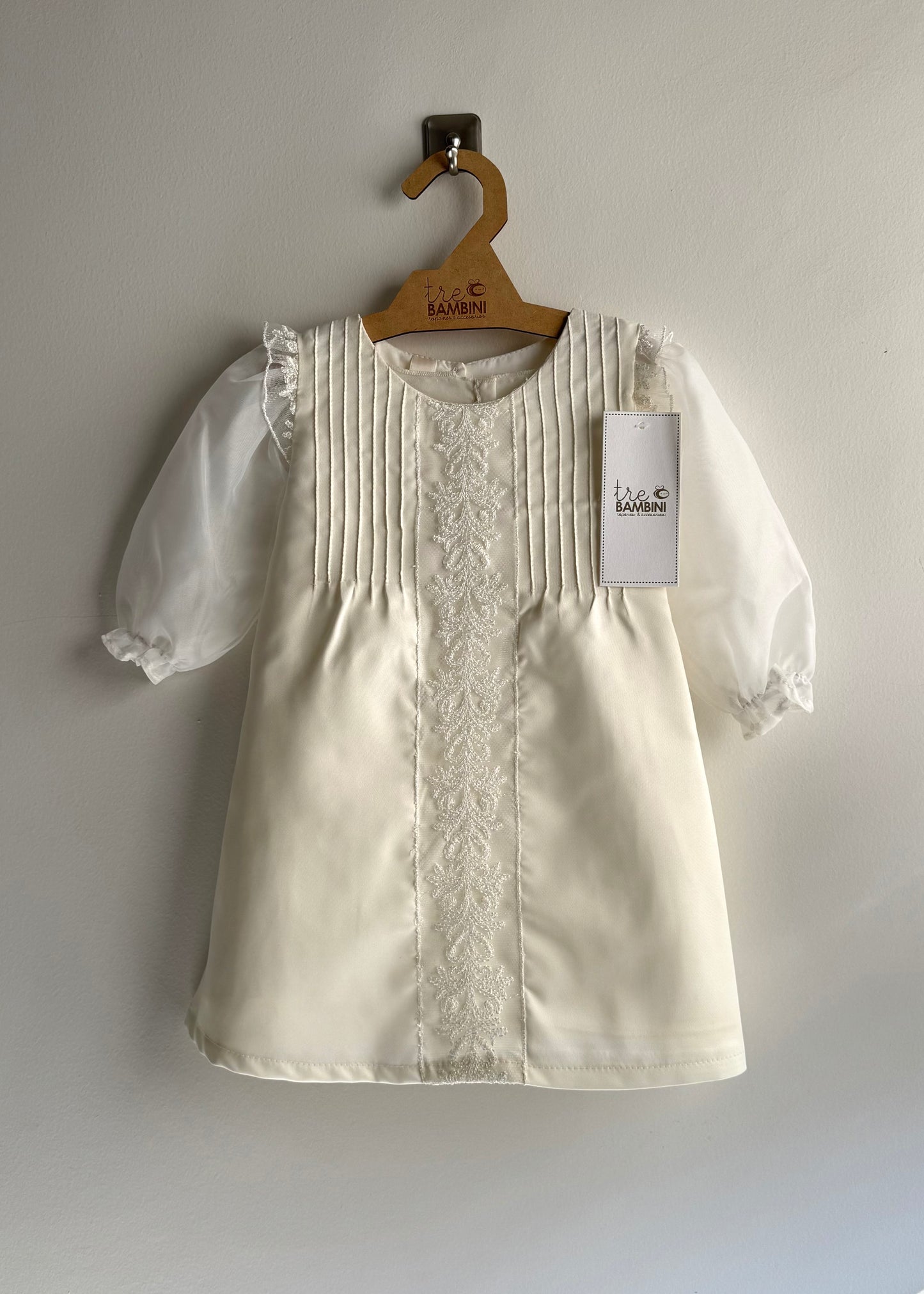 Batita o vestido para bautizo marca Tre Bambini - Modelo I. Minore
