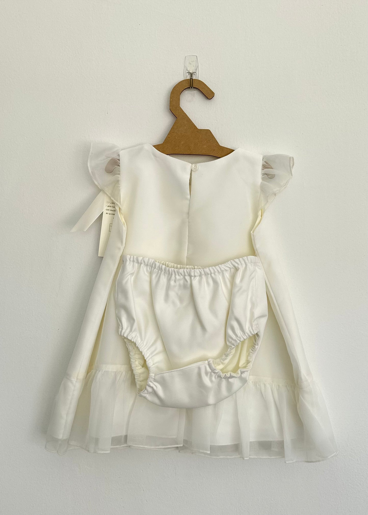 Batita o vestido para bautizo - Modelo Toscana Perla
