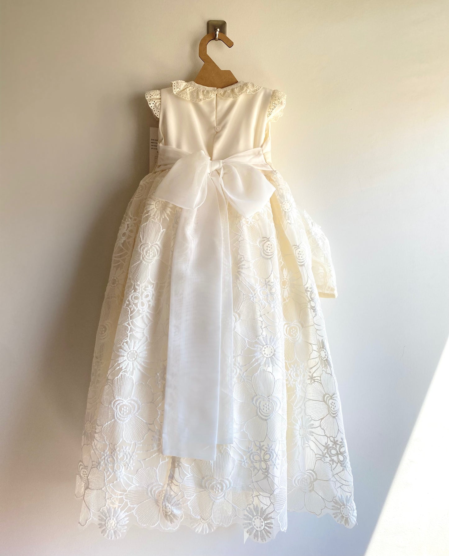 Ropón de bautizo para niña - Modelo Campania
