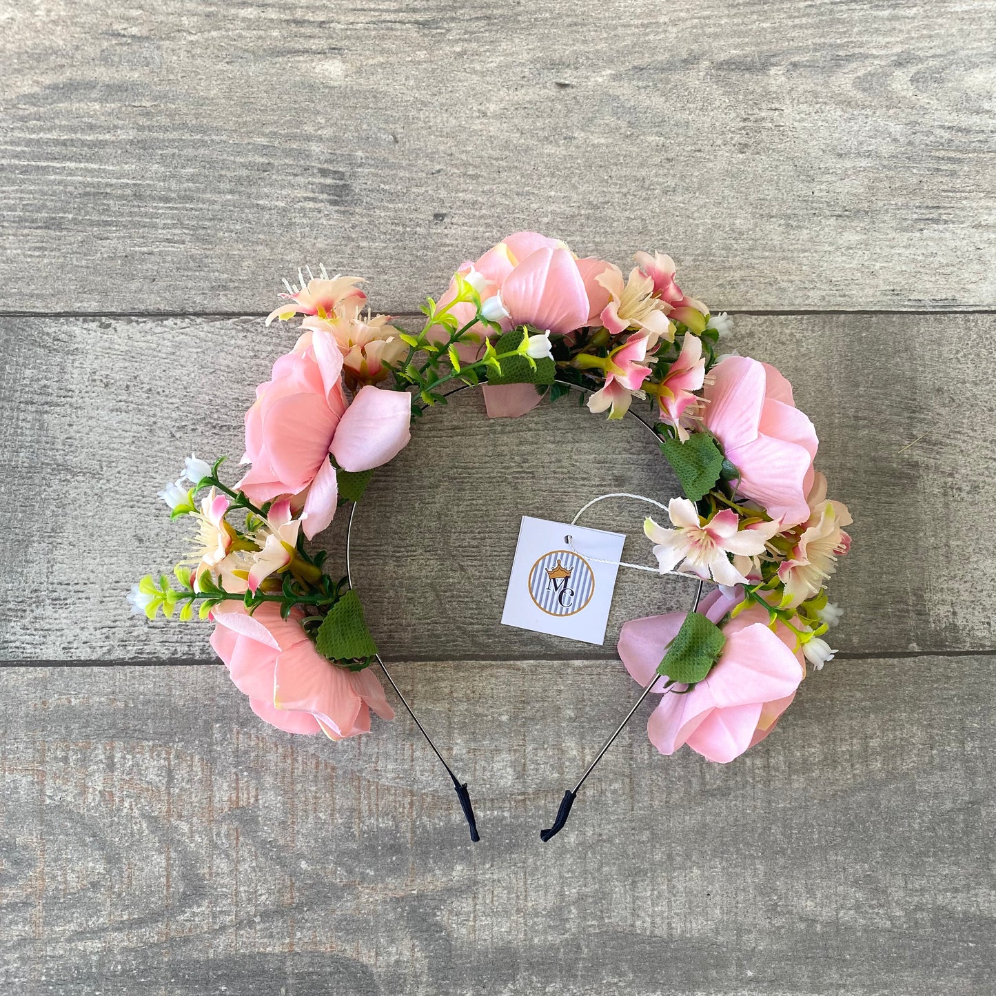 Diadema de flores DFC022