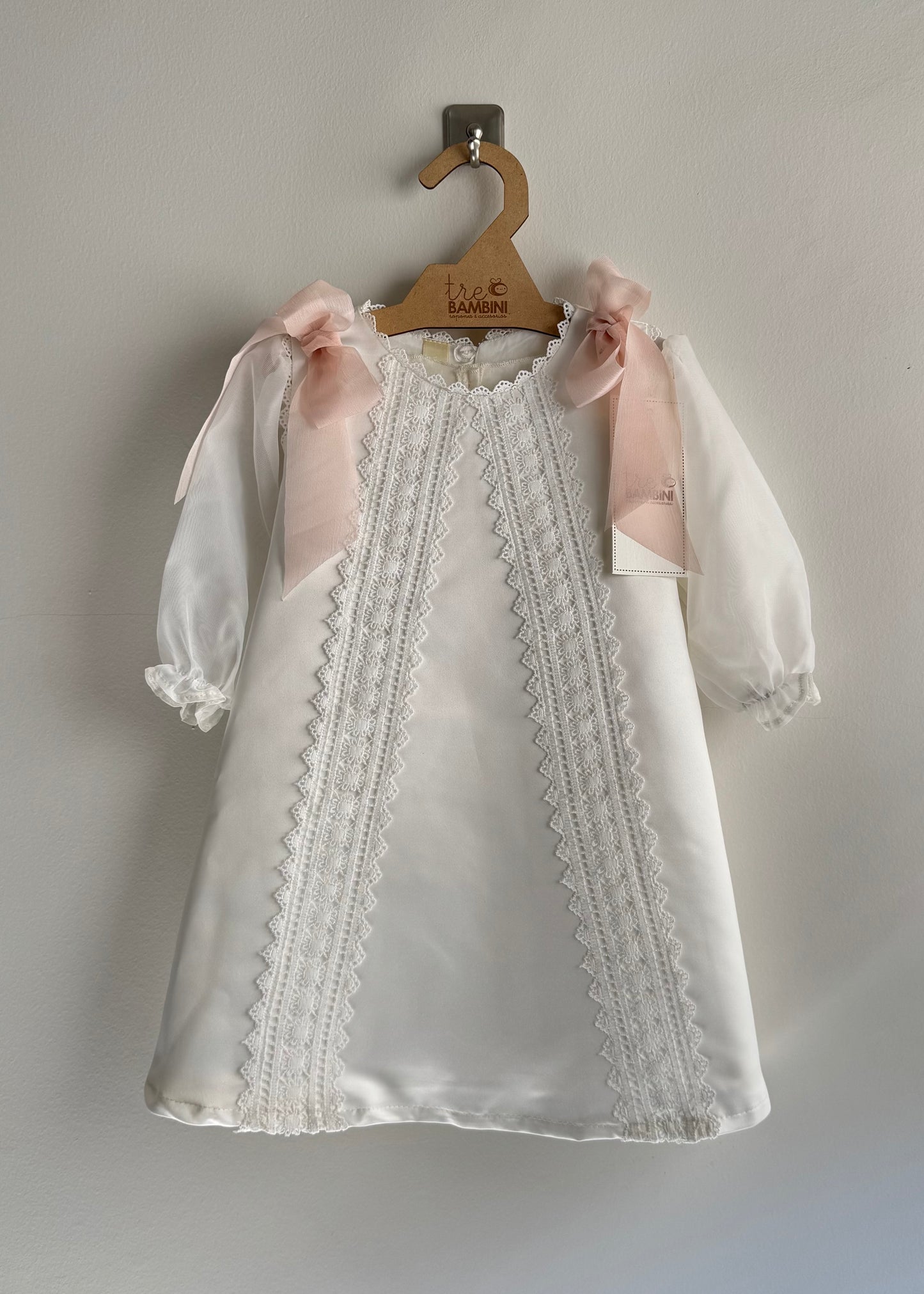 Batita o vestido para niña marca Tre Bambini - Modelo Roma
