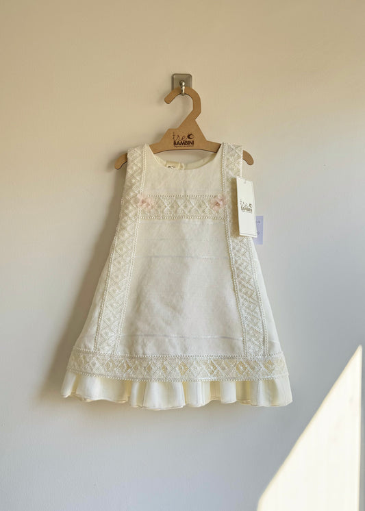 Batita o vestido para niña - Modelo Florencia