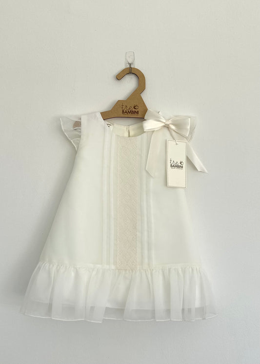 Batita o vestido para bautizo - Modelo Toscana Perla