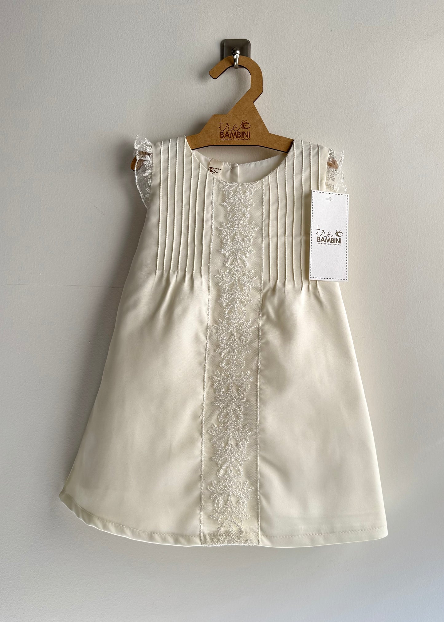 Batita o vestido para bautizo marca Tre Bambini - Modelo I. Minore
