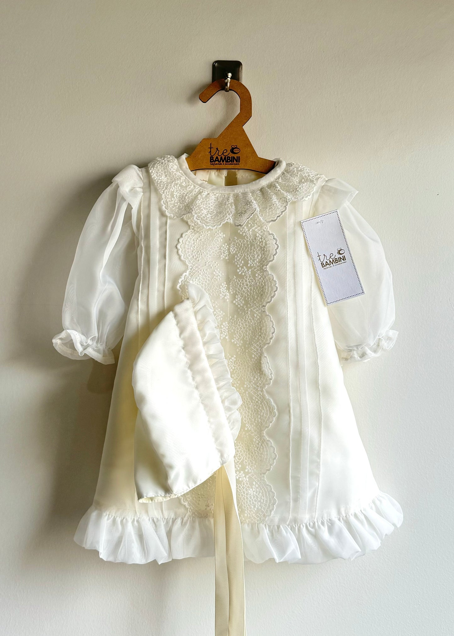 Batita o vestido para niña - Modelo Salerno