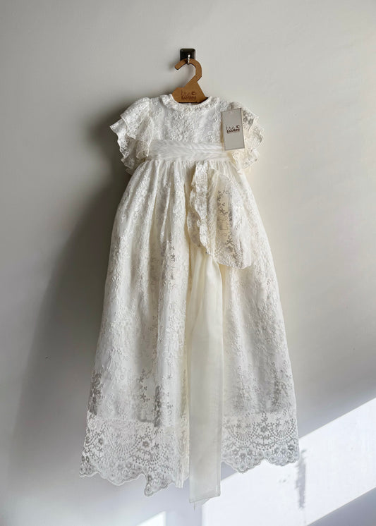 Ropón de bautizo para niña marca Tre Bambini - Modelo Amalfi