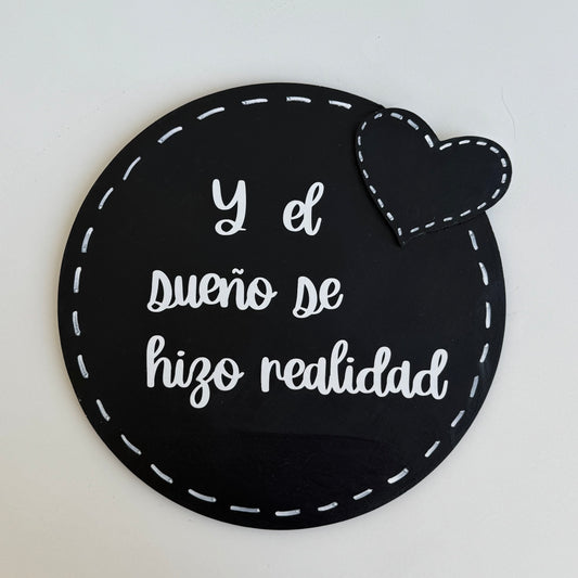 Letrero de pajes LT202