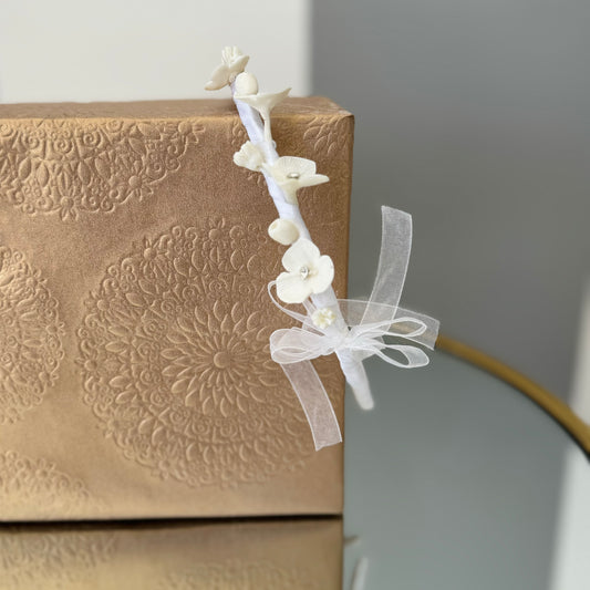 Diadema de flores DFC028
