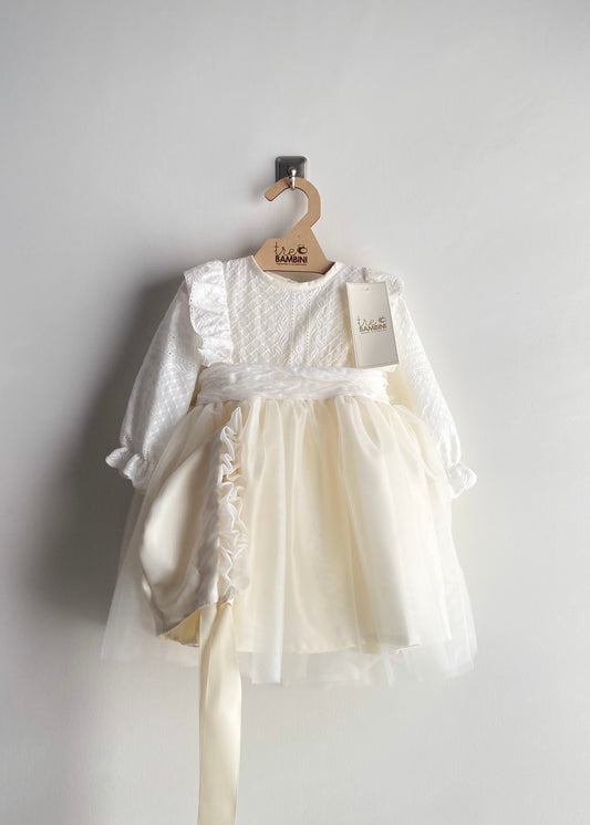 Batita o vestido para niña - Modelo Campania
