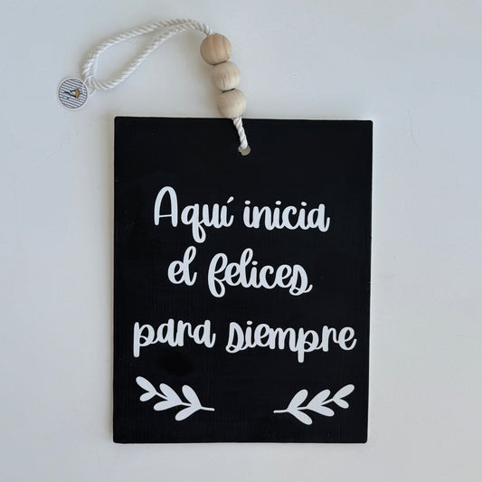 Letrero de pajes LT201