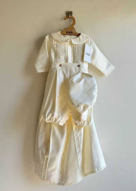 Traje de bautizo para niño - Modelo Venecia manga larga