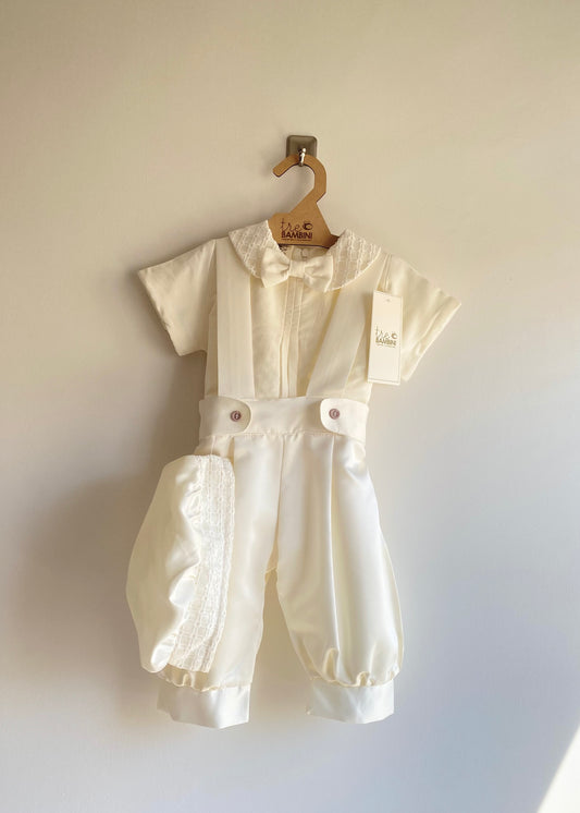 Traje de bautizo para niño - Modelo Manarola