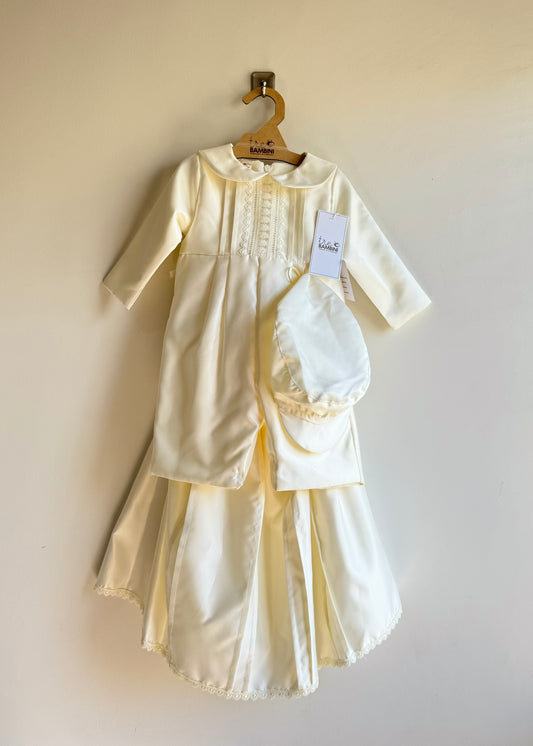 Traje de bautizo para niño - Modelo Roma manga larga