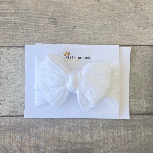 Diadema de tela para bebé MO102