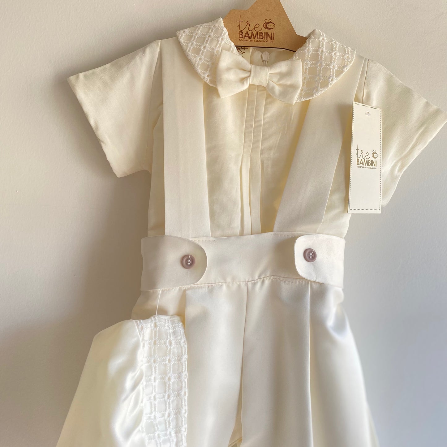 Traje de bautizo para niño - Modelo Manarola
